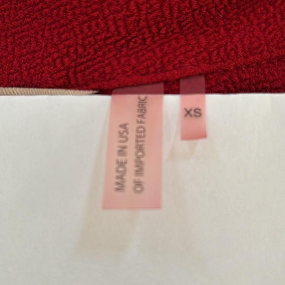 Soft Surroundings Mesa Button Vest, Size XS, Red - Picture 8 of 9